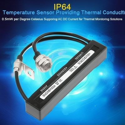 IP64 NTC Temperature Sensor Providing Thermal Conductivity 0.5mW per Degree Celsius Supporting AC DC Current for Thermal Monitoring Solutions